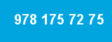 978 175 72 75 978 175 72 75